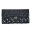 Elegant Small Folding Wallet with Diamond Embroidery