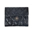 Elegant Small Folding Wallet with Diamond Embroidery