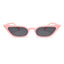 Small Leopard Cat Eye Sunglasses - Vintage UV Protection