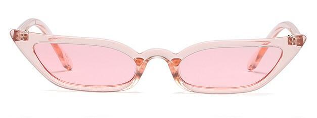 Small Leopard Cat Eye Sunglasses - Vintage UV Protection