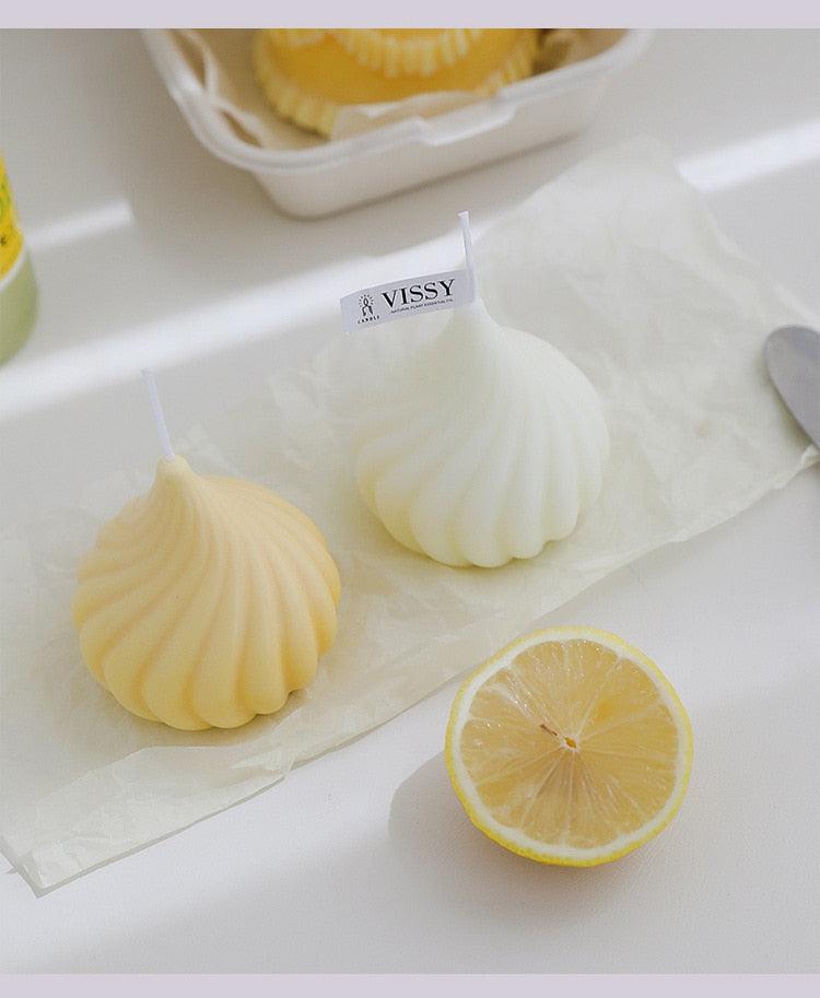 Petite Bougie Tourbillon - Aromathérapie Élégante pour la Décoration Intérieure