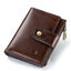 Smart Anti-Lost Wallet Men's Leather Wallet RFID Anti-theft Brush Coin Purse Bluetooth Link Multifunctional - Korvel