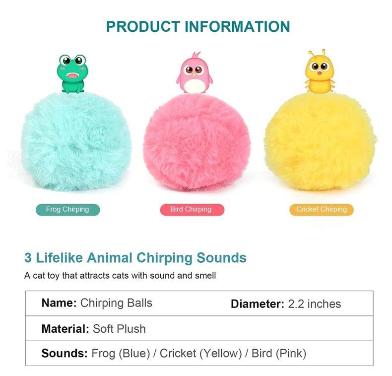 Balles en Peluche Interactives au Cataire pour un Temps de Jeu Engagé