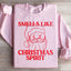 Sweatshirt Sentant l'Esprit de Noël