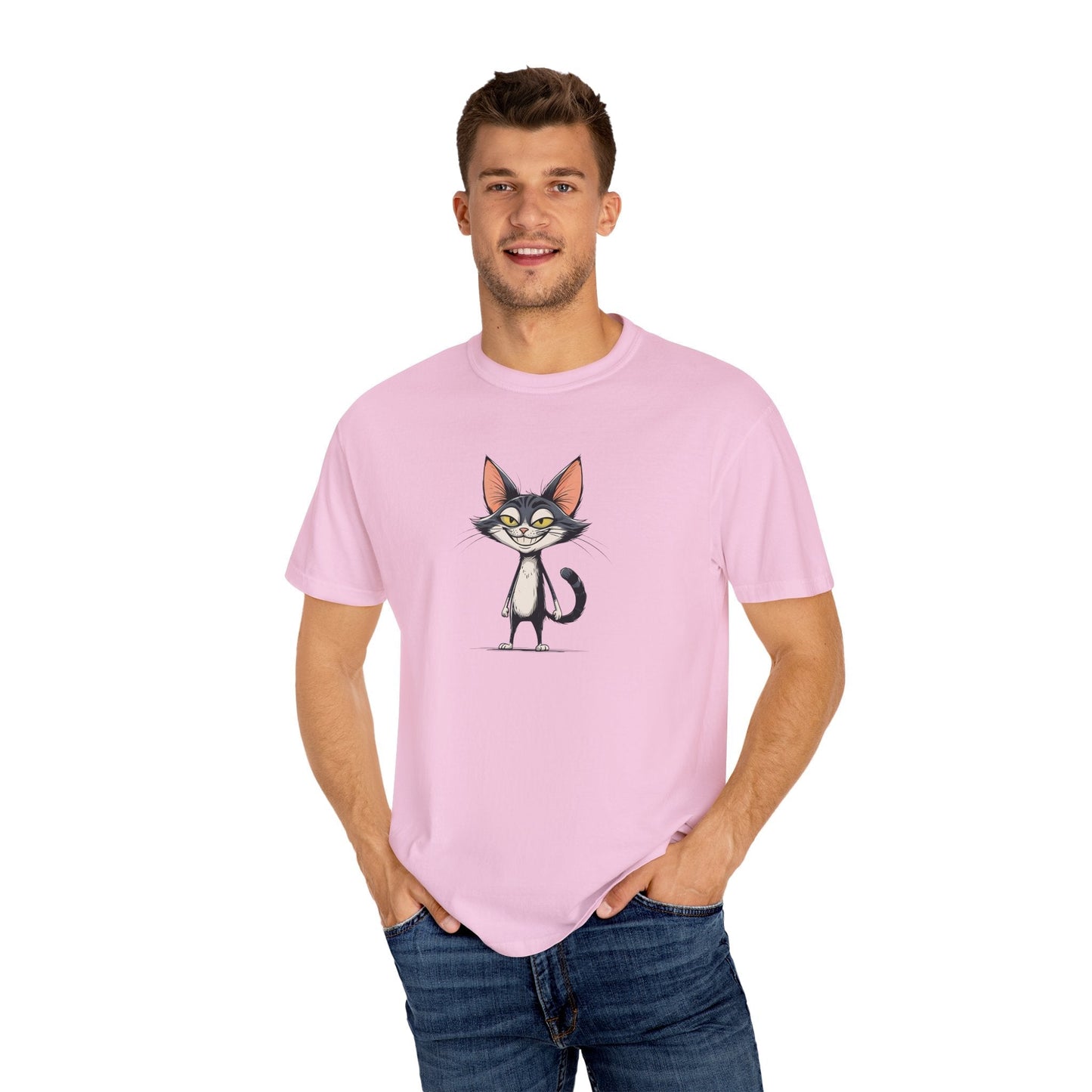 Camiseta Unisex Gato Sonriente | Camiseta Divertida y Estilosa