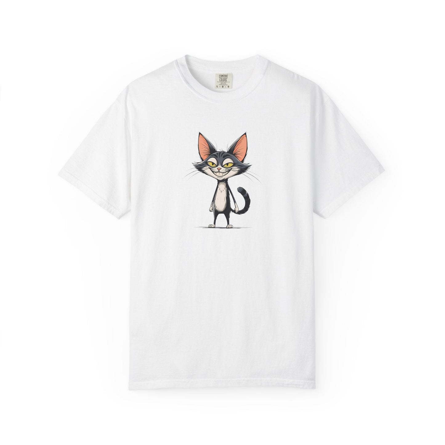 Camiseta Unisex Gato Sonriente | Camiseta Divertida y Estilosa