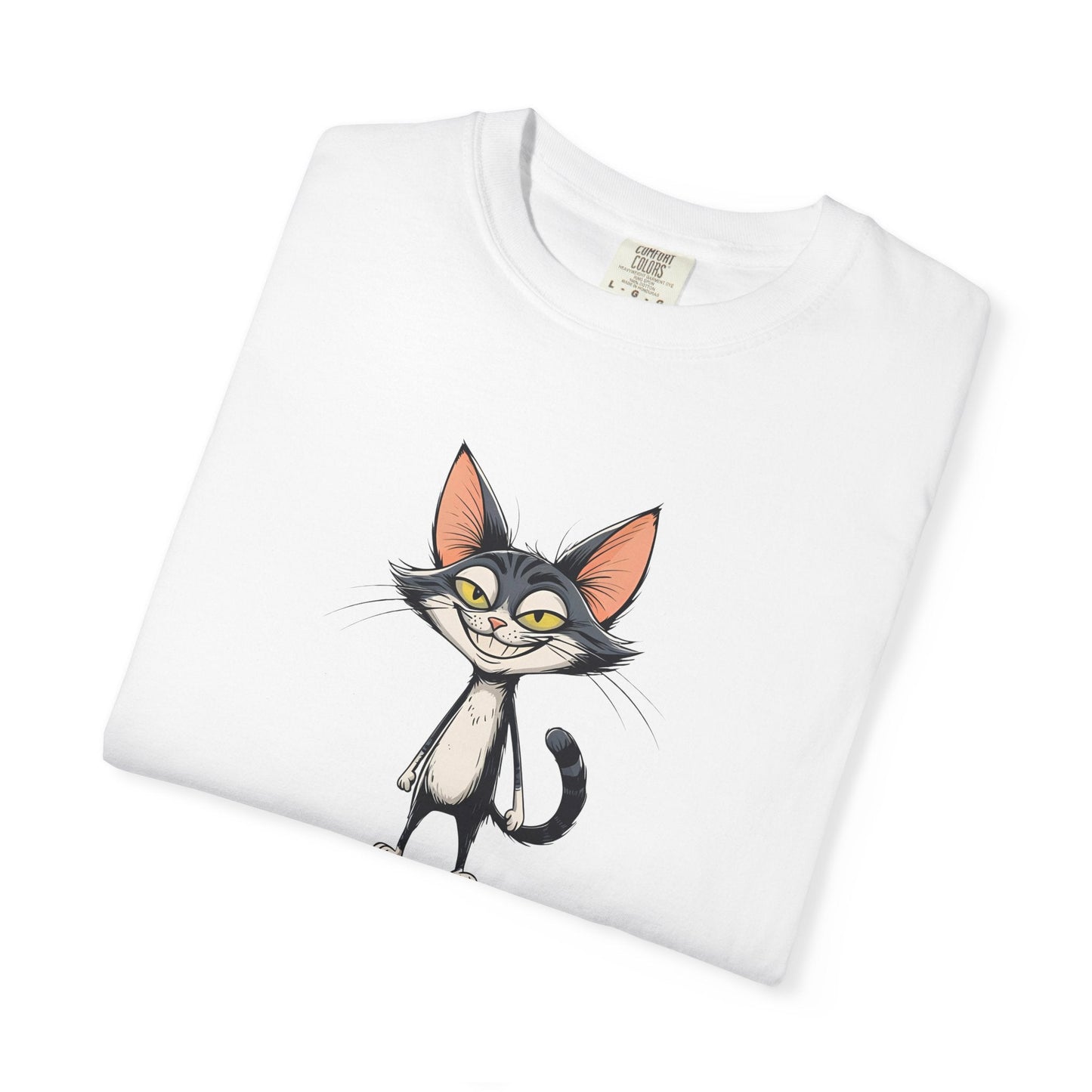 Camiseta Unisex Gato Sonriente | Camiseta Divertida y Estilosa