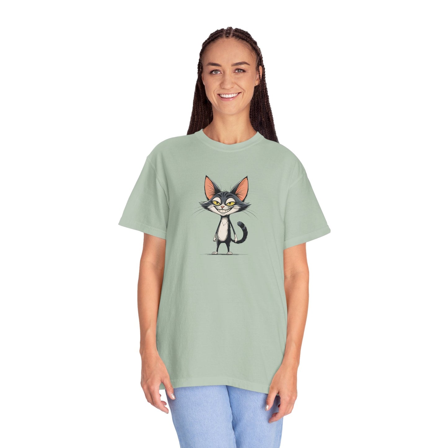 Camiseta Unisex Gato Sonriente | Camiseta Divertida y Estilosa