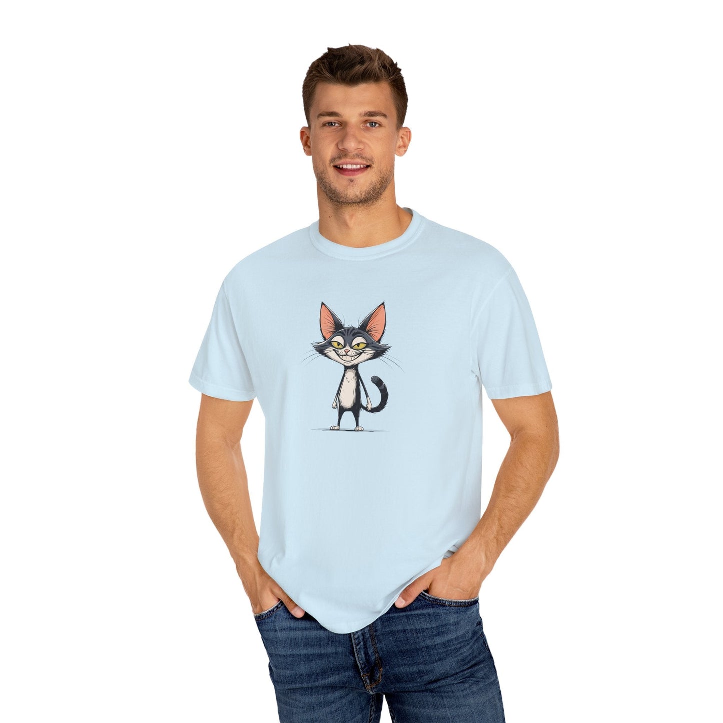 Camiseta Unisex Gato Sonriente | Camiseta Divertida y Estilosa