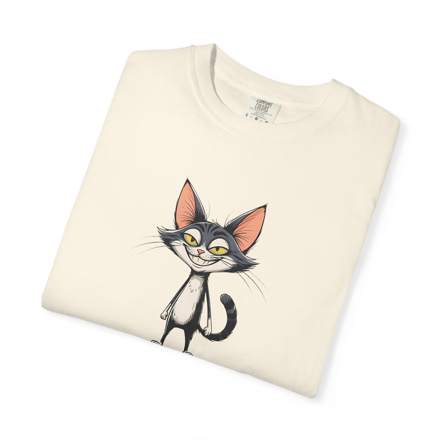Camiseta Unisex Gato Sonriente | Camiseta Divertida y Estilosa