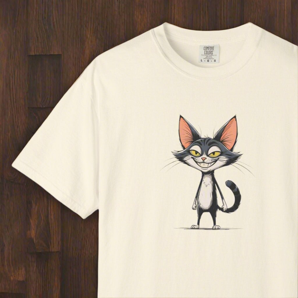 Camiseta Unisex Gato Sonriente | Camiseta Divertida y Estilosa