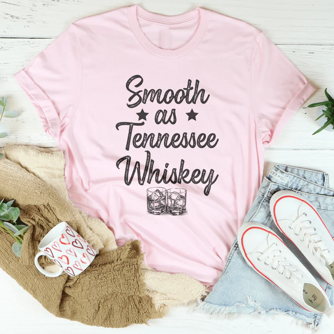 Camiseta suave como el whisky de Tennessee