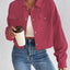 Snap Down Long Sleeve Jacket