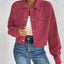 Snap Down Long Sleeve Jacket