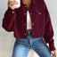 Snap Down Long Sleeve Jacket