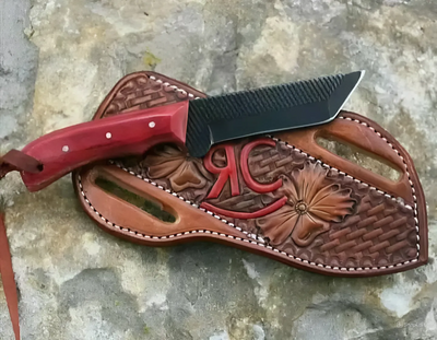 Premium Tanto Knife: Handcrafted Tool Steel Masterpiece - Korvel