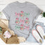 Snowman Coquette Tee