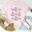 Snowman Coquette Tee