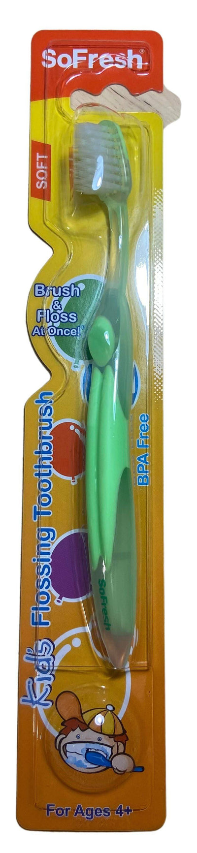 Children's Gentle Flossing Toothbrush - Korvel