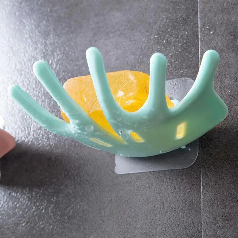 Premium Wall-Mounted Soap Holder for Bathroom & Kitchen