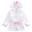 Robe de bain pour bébé avec visage d'animal en cartoon - Douce et confortable