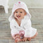 Robe de bain pour bébé avec visage d'animal en cartoon - Douce et confortable