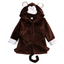 Robe de bain pour bébé avec visage d'animal en cartoon - Douce et confortable