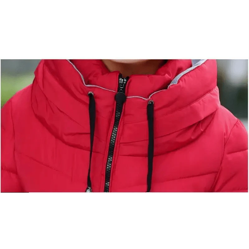 Cozy Women's Winter Jacket - Stylish Hooded Puffer Coat - Korvel