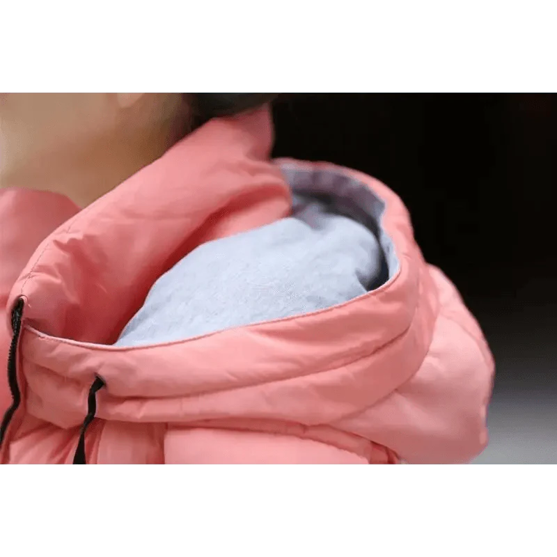 Cozy Women's Winter Jacket - Stylish Hooded Puffer Coat - Korvel