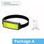 Lampe frontale LED réglable premium avec batterie rechargeable