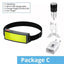 Lampe frontale LED réglable premium avec batterie rechargeable