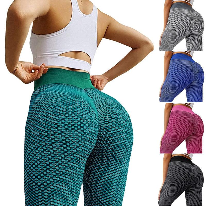 High-Waisted Push-Up Leggings for Women - Ultimate Workout Tights - Korvel