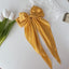 Elegant Satin Bow Hairpins for Women and Girls