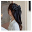 Elegant Satin Bow Hairpins for Women and Girls