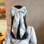 Elegant Satin Bow Hairpins for Women and Girls