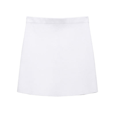 Solid color casual slim fit suit jacket mini skirt - Korvel