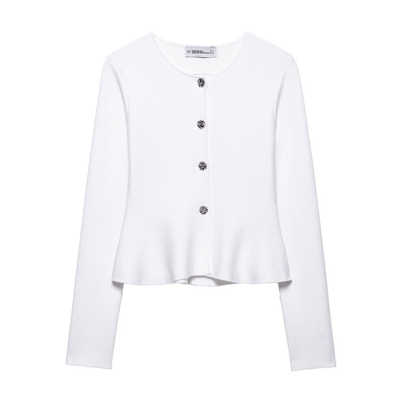 Solid color casual slim fit suit jacket mini skirt - Korvel