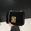 Solid Color Chain Shoulder Bag - Korvel