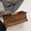 Solid Color Chain Shoulder Bag - Korvel