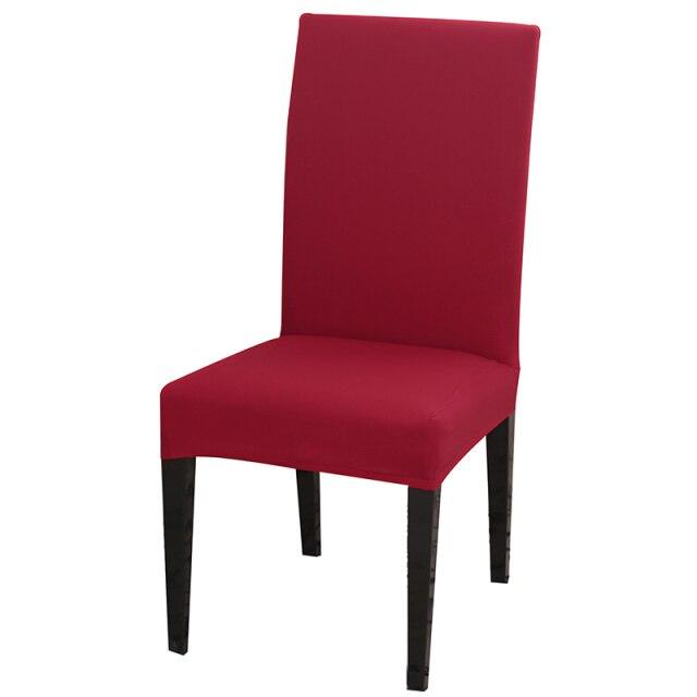 Premium Solid Color Stretch Spandex Chair Cover