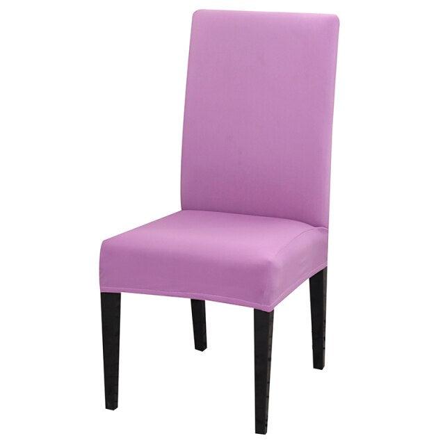 Premium Solid Color Stretch Spandex Chair Cover