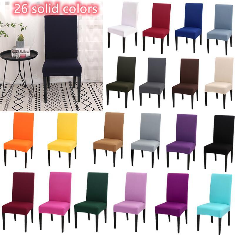Premium Solid Color Stretch Spandex Chair Cover