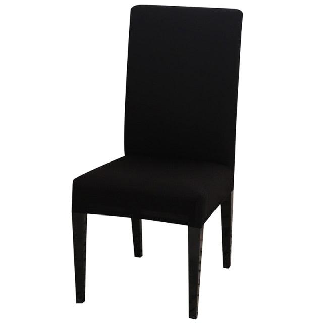 Premium Solid Color Stretch Spandex Chair Cover