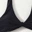 Chic Solid Color High Cut Padded Bikini Set for Women - Korvel
