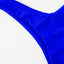 Chic Solid Color High Cut Padded Bikini Set for Women - Korvel