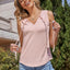 Top de Cuello con Lazo Sólido