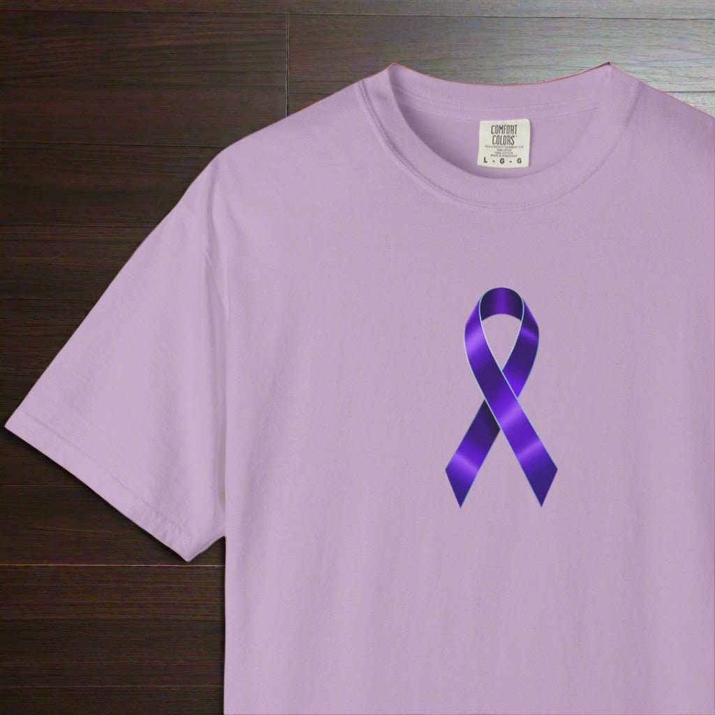 Empowerment Purple Ribbon Awareness Tee - Korvel
