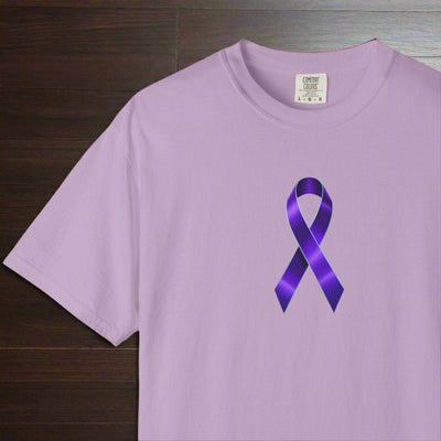 Empowerment Purple Ribbon Awareness Tee - Korvel