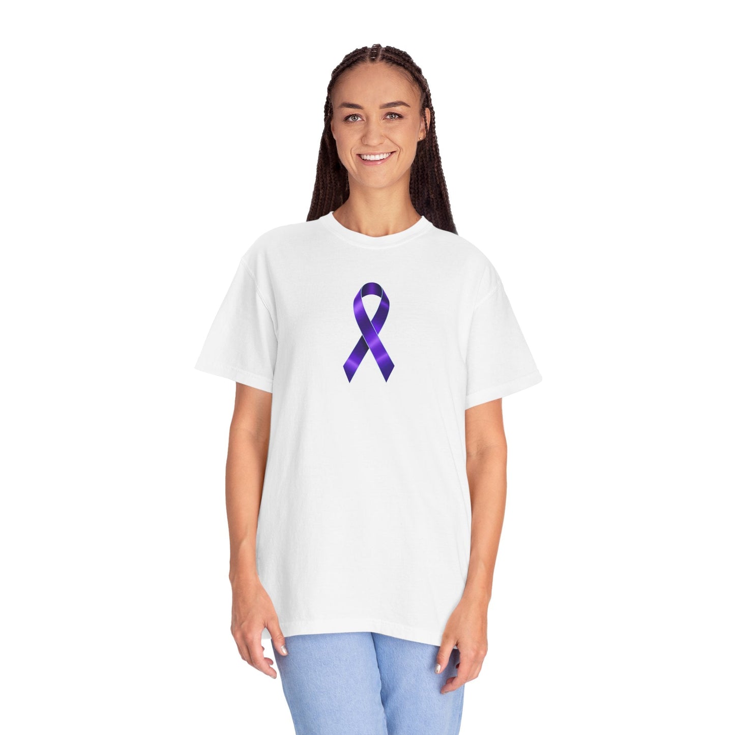 Empowerment Purple Ribbon Awareness Tee - Korvel