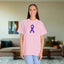 Empowerment Purple Ribbon Awareness Tee - Korvel
